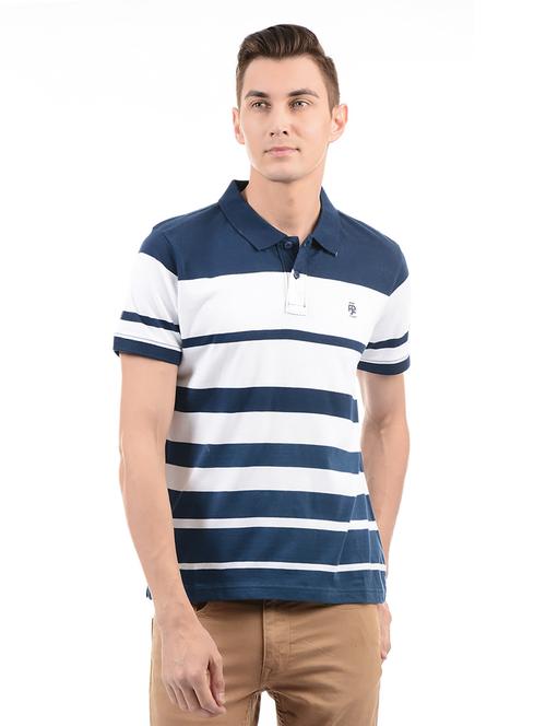 dark blue cotton t-shirt - 14542278 - Standard Image - 1