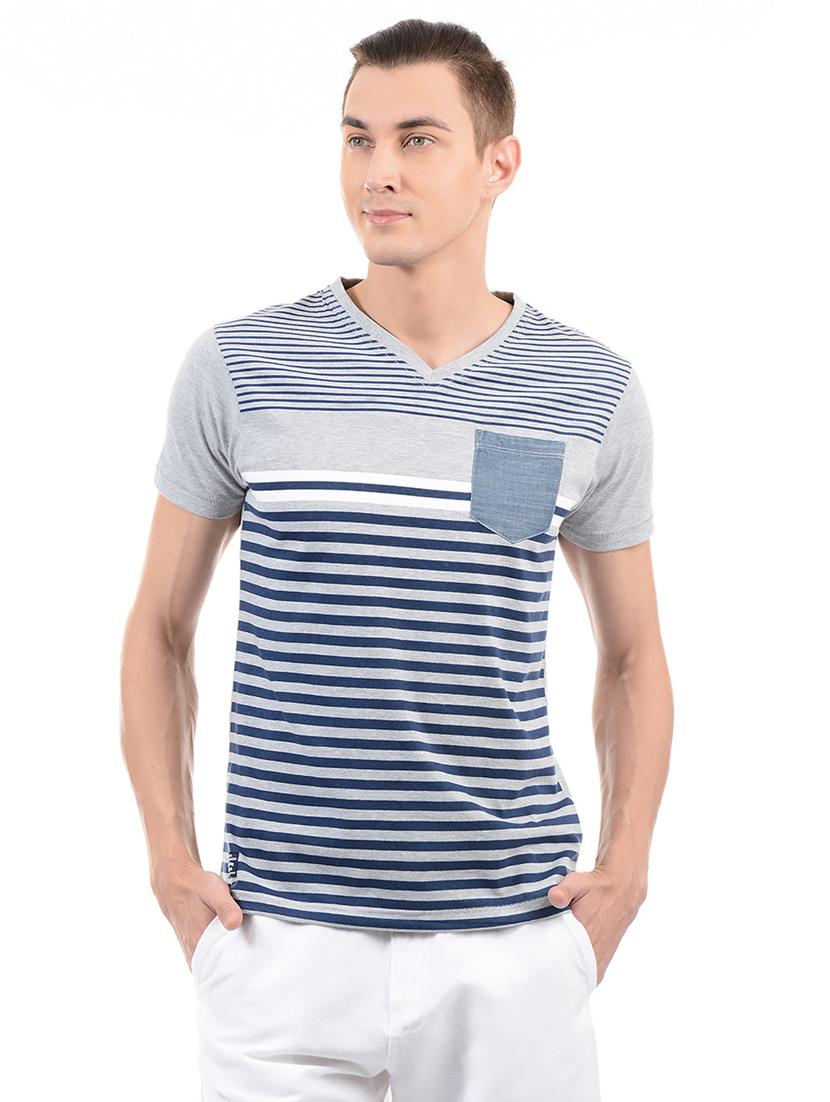 grey cotton t-shirt - 14542288 - Zoom Image - 1