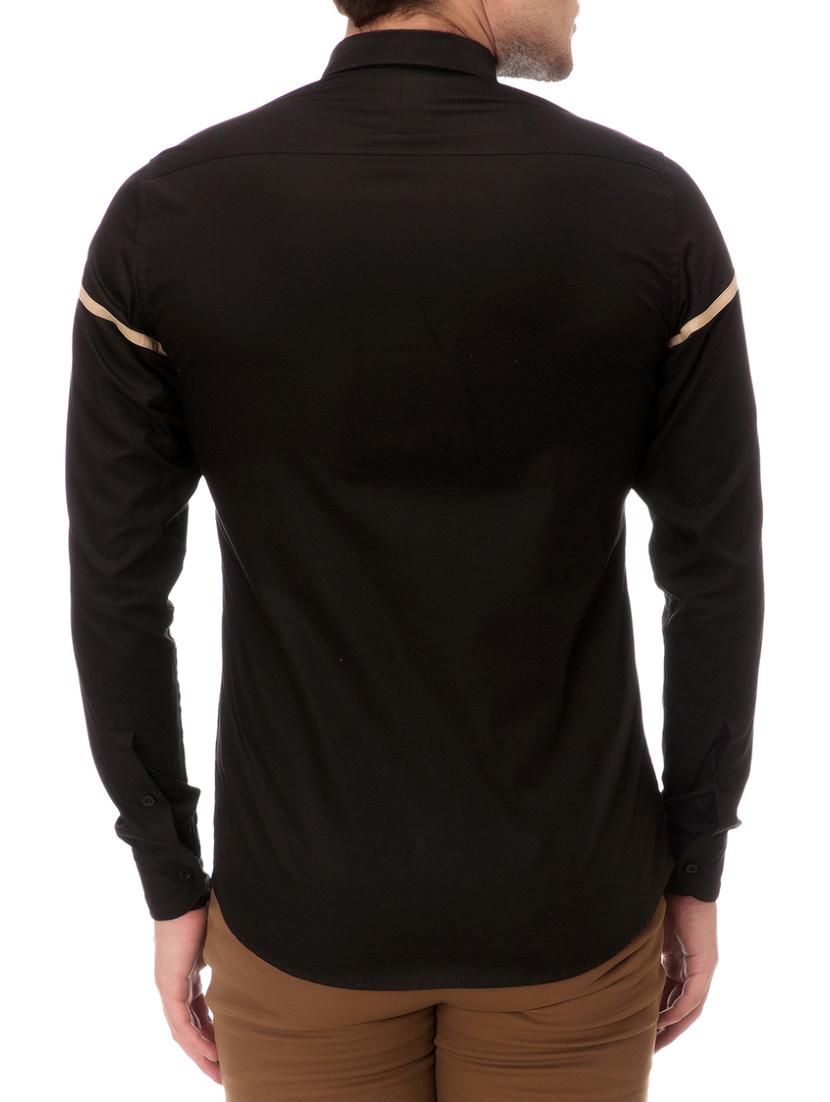 black taped casual shirt - 14542301 - Zoom Image - 3