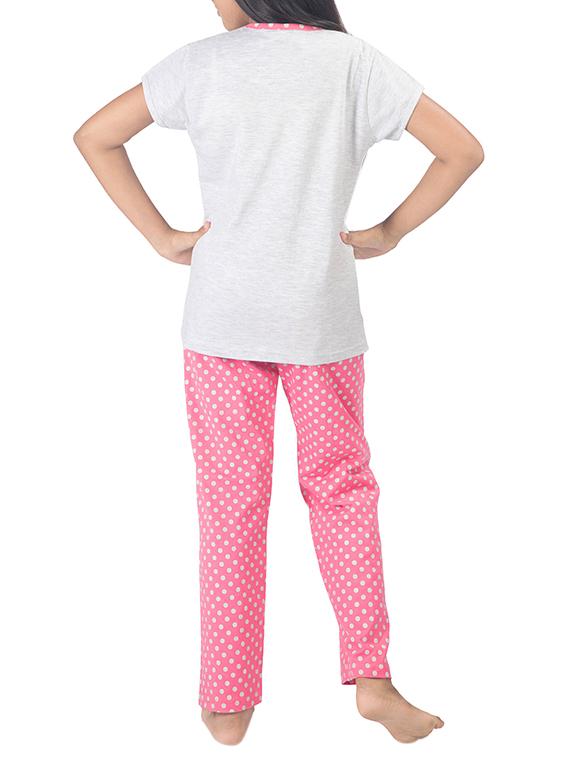 white cotton pyjama set - 14542332 - Zoom Image - 3