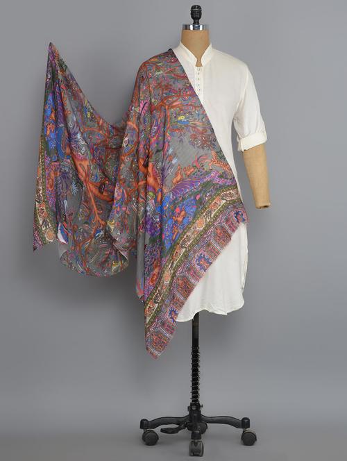 multi viscose stole - 14542577 - Very Small Image - 1