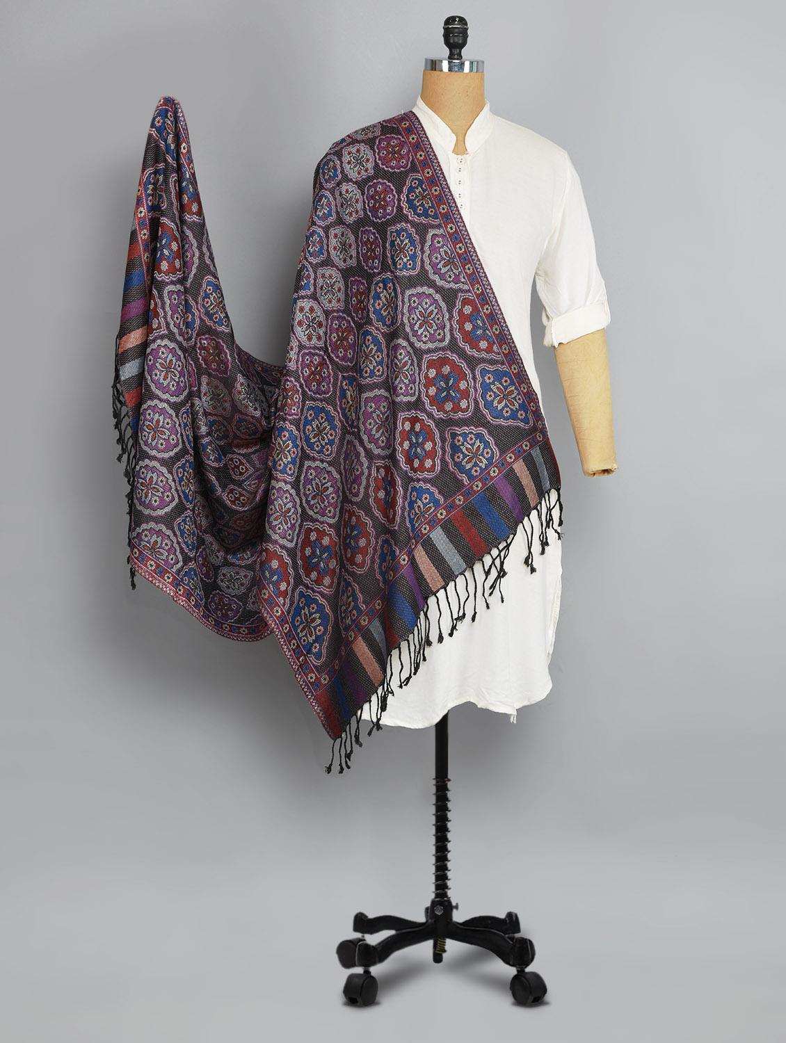 multi colored viscose shawl - 14542670 - Zoom Image - 1