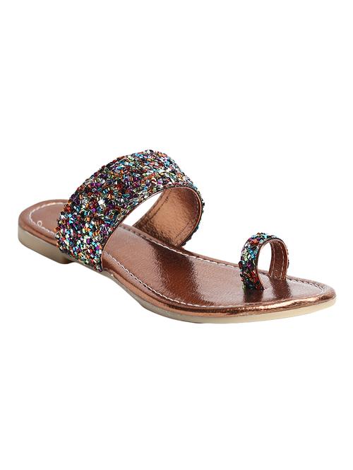 multi colored one toe sandal - 14542713 - Very Small Image - 1