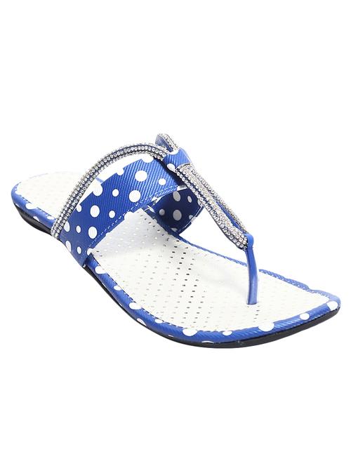 blue toe separator sandal - 14542718 - Standard Image - 1