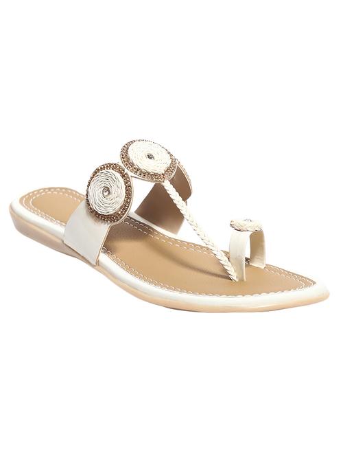 white one toe sandal - 14542720 - Very Small Image - 1