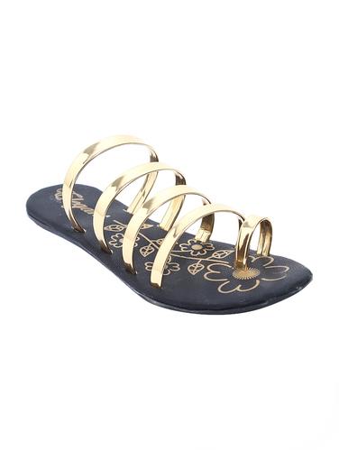 gold one toe sandal - 14542728 - Very Small Image - 1