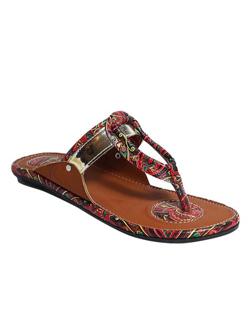 brown toe separator sandal - 14542730 - Very Small Image - 1