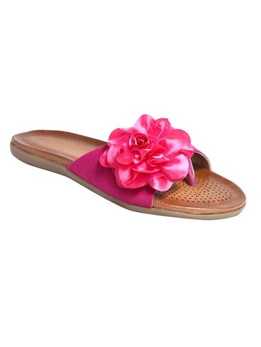 pink toe separator sandal - 14542732 - Very Small Image - 1