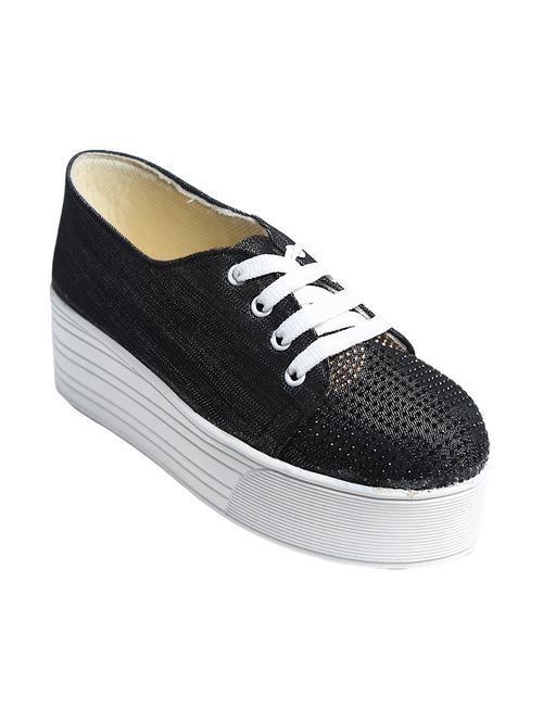 black plimsolls sneaker - 14542754 - Very Small Image - 1