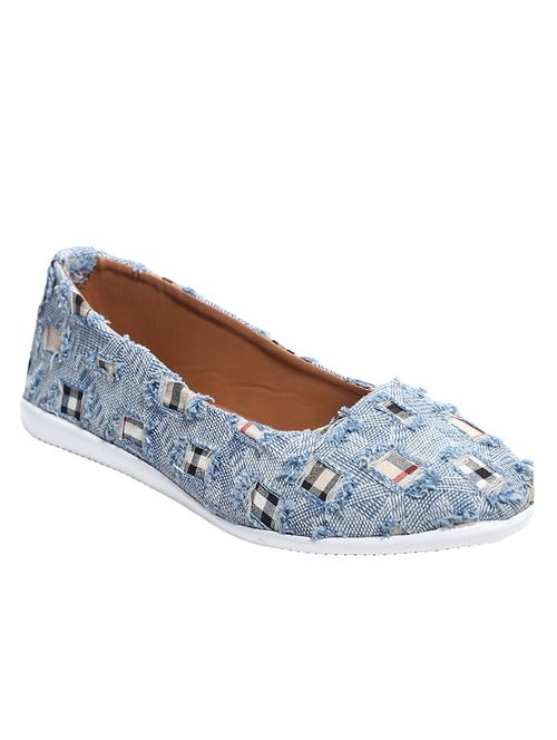 blue slip on ballerina - 14542755 - Very Small Image - 1