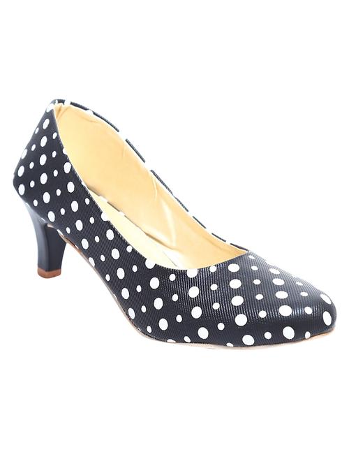 black fabric slip on pumps - 14542917 - Very Small Image - 1