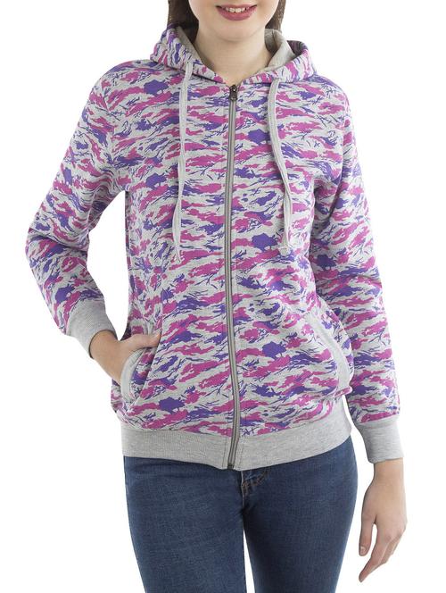 Multicolored hooded sweatshirt - 14542928 - Standard Image - 1