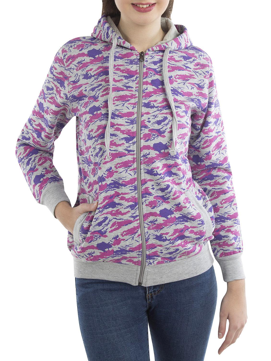 Multicolored hooded sweatshirt - 14542928 - Zoom Image - 1
