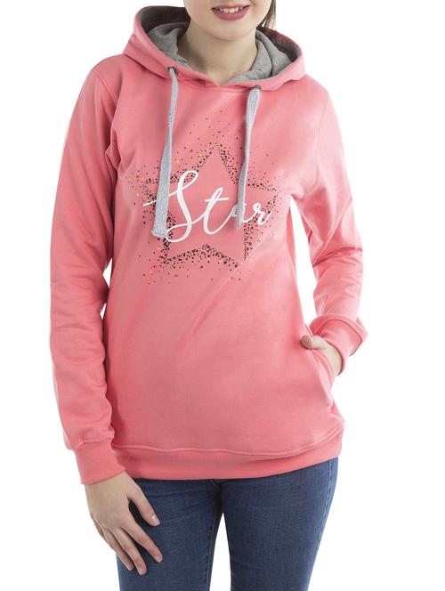 pink printed sweatshirt - 14542935 - Very Small Image - 1