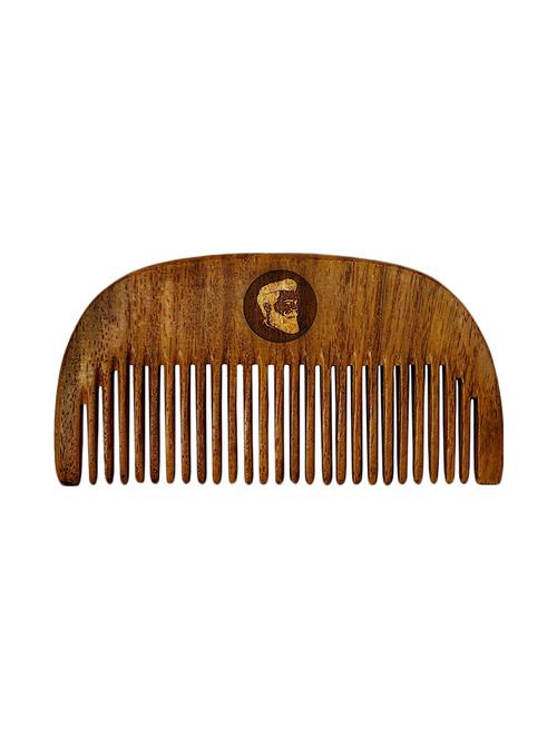 Beardo Compact Wooden Comb - 14543125 - Very Small Image - 1
