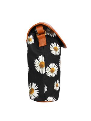 black canvas regular sling bag - 14543190 - Standard Image - 4