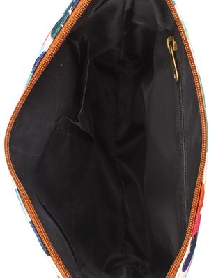 white canvas regular sling bag - 14543195 - Standard Image - 3