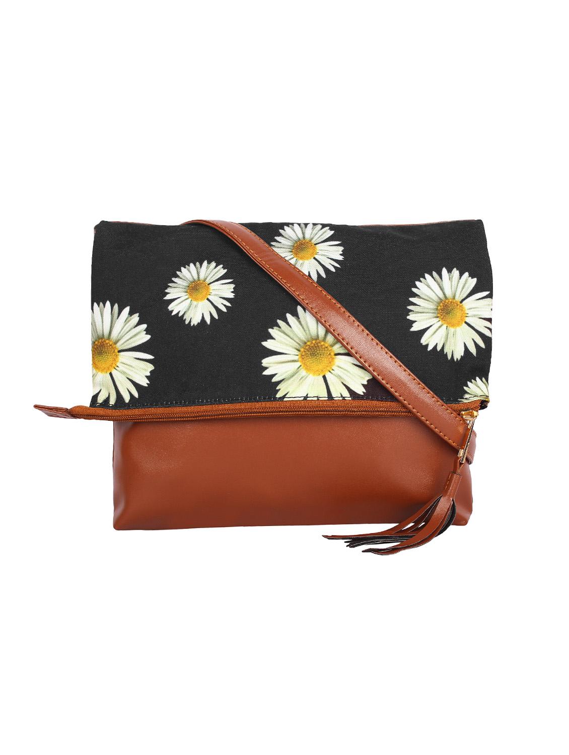 black canvas regular sling bag - 14543198 - Zoom Image - 1