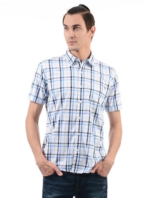 white cotton casual shirt - 14543205 - Very Small Image - 1