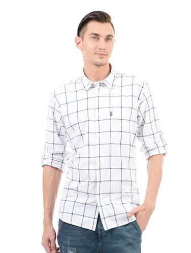 white cotton casual shirt - 14543255 - Very Small Image - 1