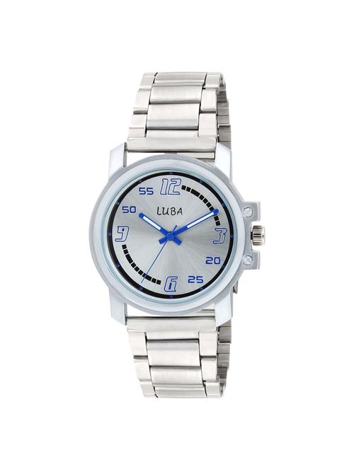 Luba Blue And Silver Watch For Men - 14543373 - Standard Image - 1