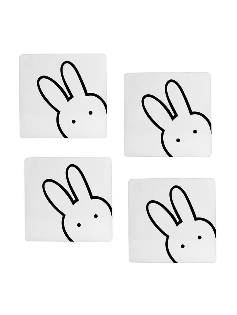 cartoon character printed Set of 4 coasters - 14543431 - Zoom Image - 1