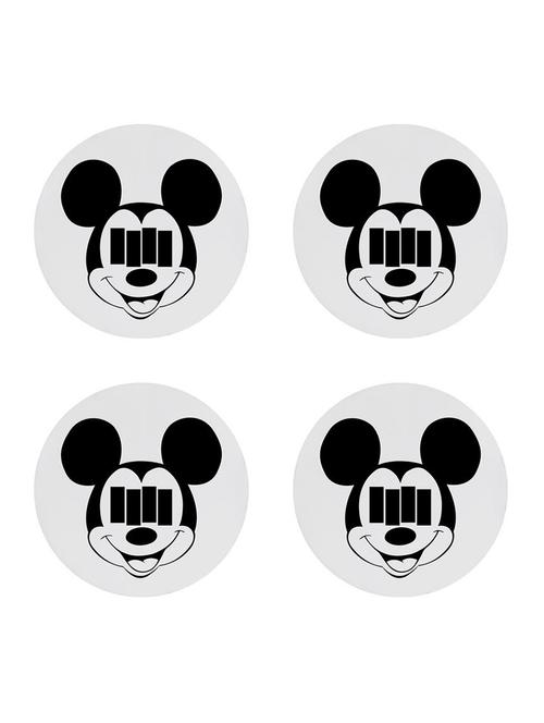 cartoon character "Micky Mouse" printed Set of 4 coasters - 14543468 - Standard Image - 1