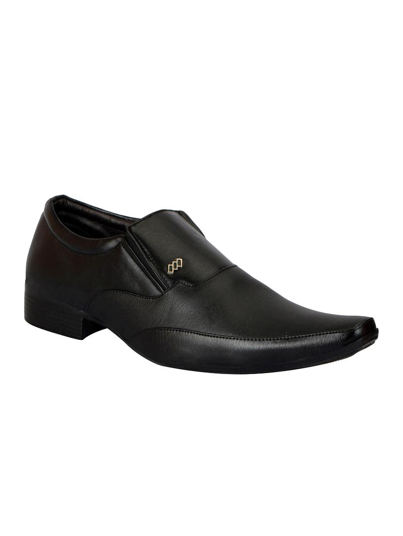 black Leather formal slip on - 14543768 - Zoom Image - 1