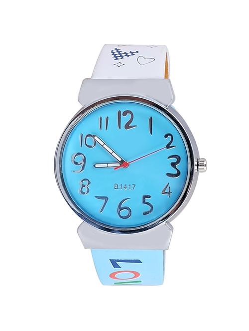 Super Drool Blue Sweet Heart Wrist Watch - 14543801 - Very Small Image - 1