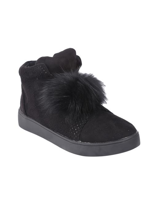 black ankle length boot - 14543826 - Standard Image - 1