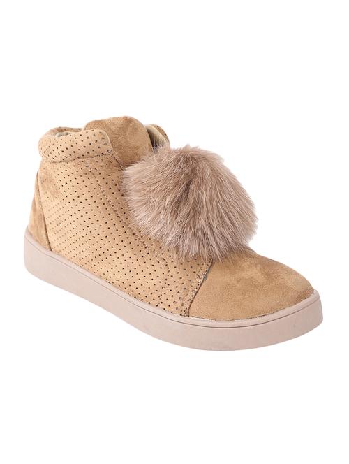 beige ankle length boot - 14543843 - Very Small Image - 1