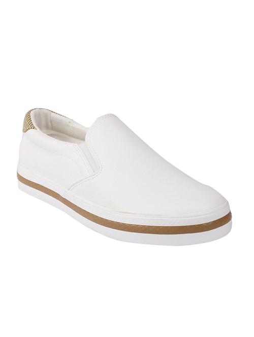 white plimsolls casual shoe - 14543858 - Very Small Image - 1