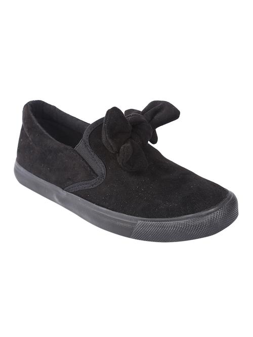 black plimsolls casual shoe - 14543861 - Standard Image - 1