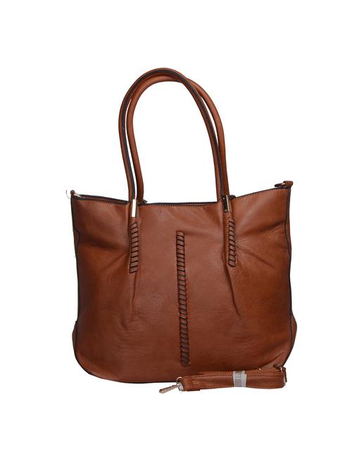 brown regular handbag - 14543915 - Standard Image - 1
