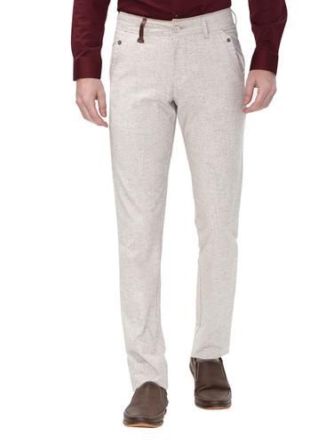 off white cotton chinos casual trouser - 14543960 - Very Small Image - 1