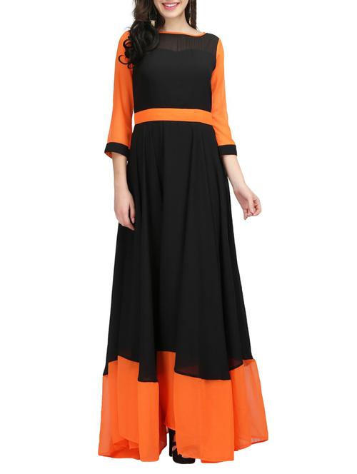 black net gown - 14544048 - Very Small Image - 1