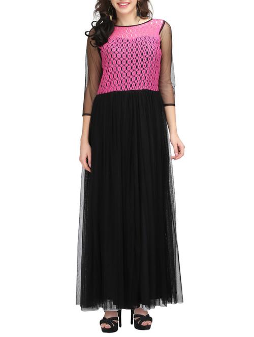 black net gown - 14544050 - Very Small Image - 1