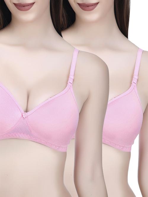 Set of 2 pink bra - 14544147 - Very Small Image - 1