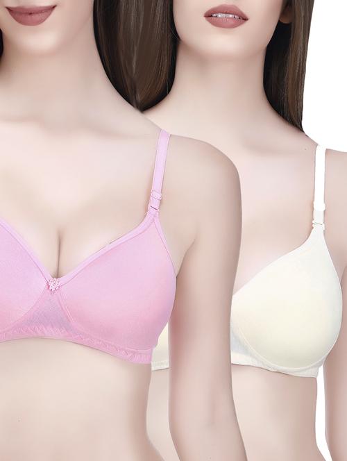 Set of 2 multi colored bras - 14544151 - Very Small Image - 1