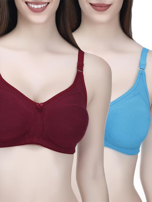 Set of 2 multi colored bras - 14544153 - Very Small Image - 1