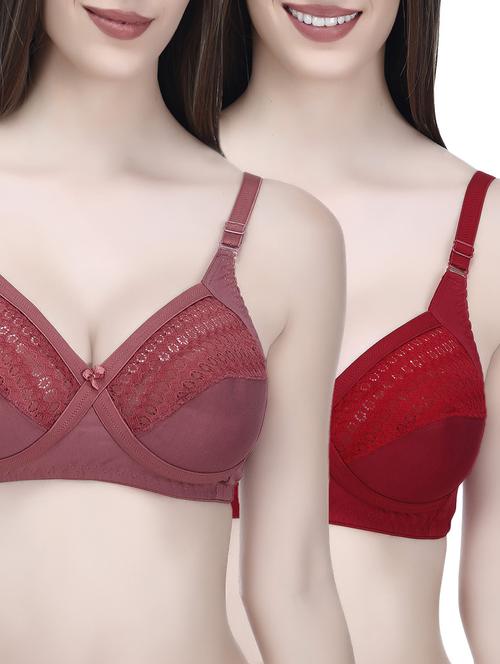 Set of 2 multi colored bras - 14544158 - Standard Image - 1