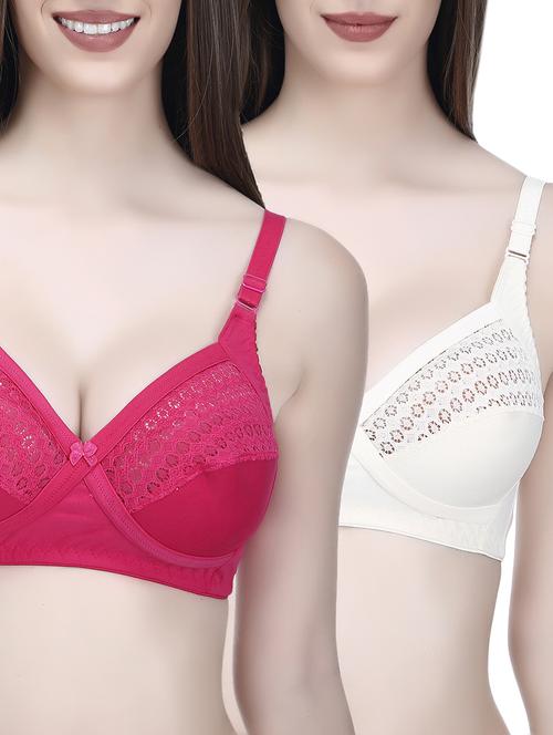 Set of 2 multi colored bras - 14544163 - Standard Image - 1