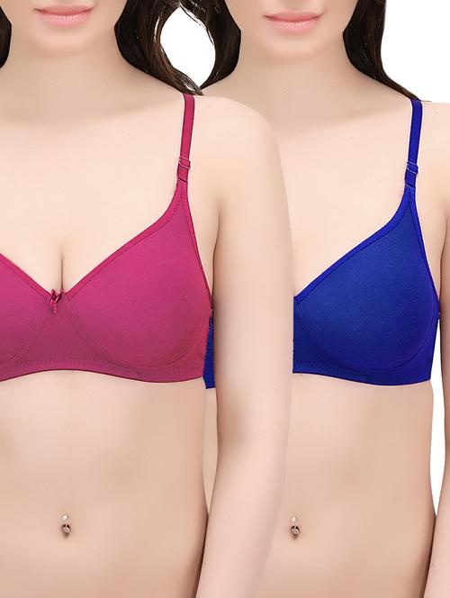 Set of 2 multi colored bras - 14544175 - Standard Image - 1