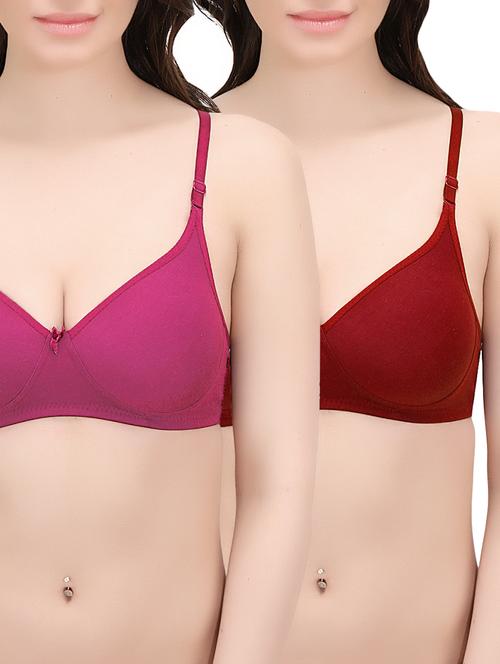 Set of 2 multi colored bras - 14544179 - Standard Image - 1