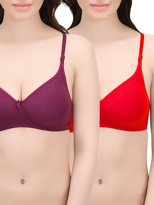 Set of 2 multi colored bras - 14544180 - Standard Image - 1