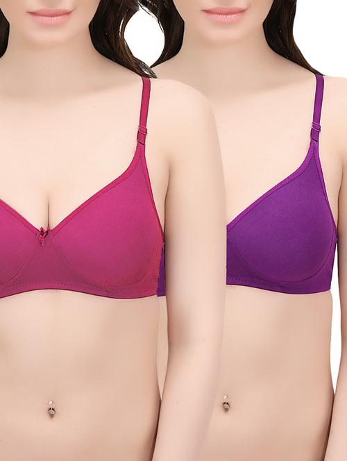 Set of 2 multi colored bras - 14544185 - Standard Image - 1