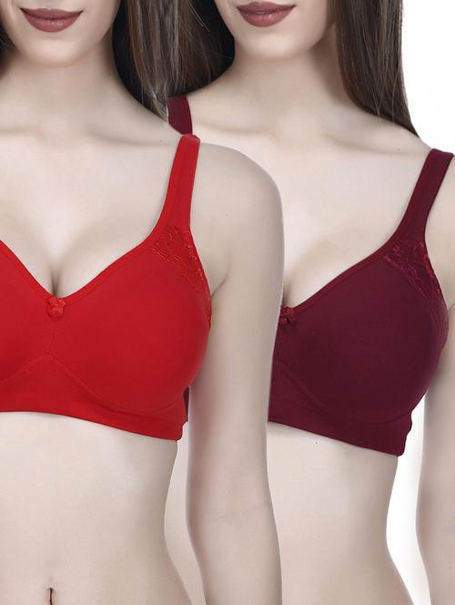Set of 2 multi colored bras - 14544186 - Standard Image - 1