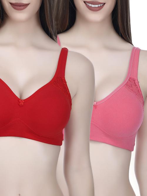Set of 2 multi colored bras - 14544188 - Standard Image - 1