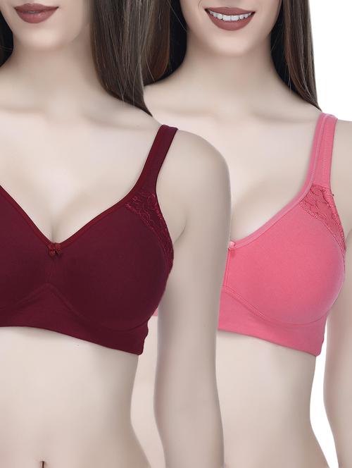 Set of 2 multi colored bras - 14544191 - Standard Image - 1