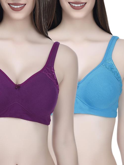 Set of 2 multi colored bras - 14544194 - Standard Image - 1